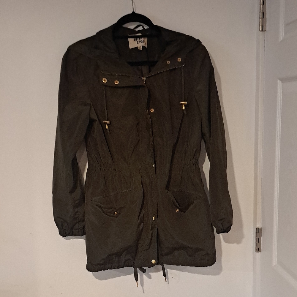Outer Edge Women's Dark Green Utility Jacket Size M